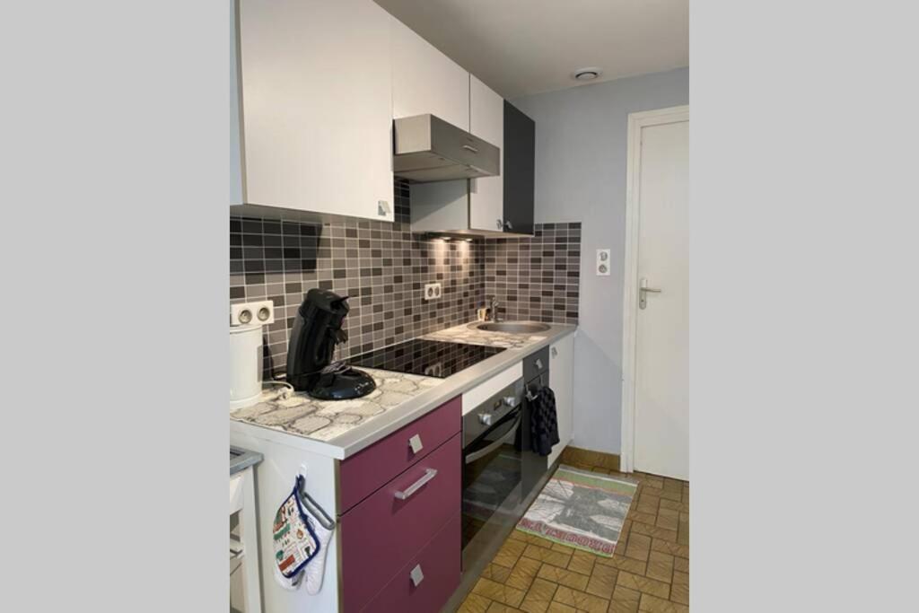 Appartamento T2 ensoleillé. Terrasse, jardin commun, vue, parking. Cauterets Esterno foto