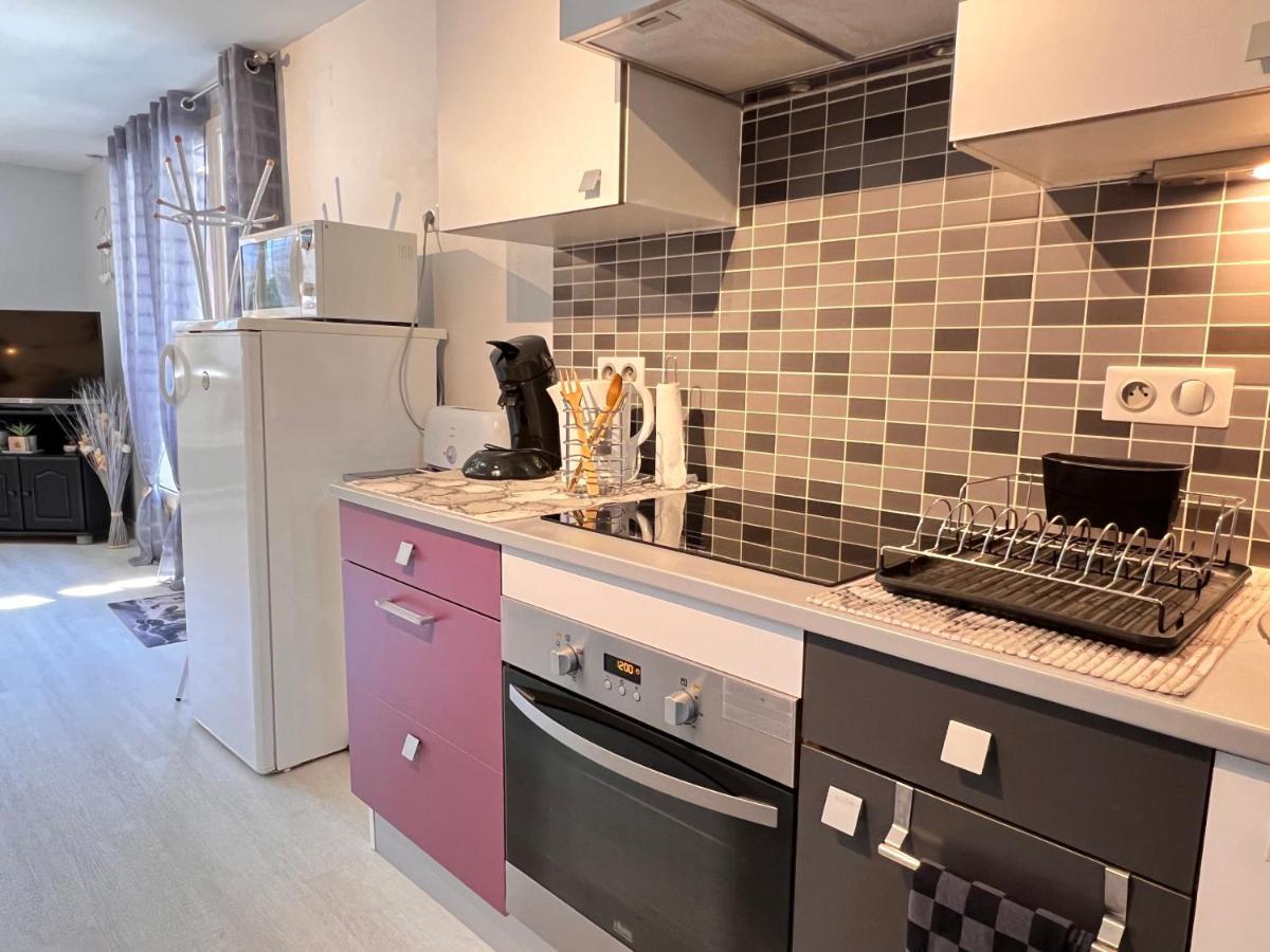 Appartamento T2 ensoleillé. Terrasse, jardin commun, vue, parking. Cauterets Esterno foto